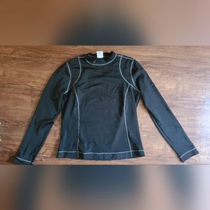 Lands end long sleeve swim top